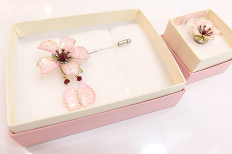 桜のアクセサリー